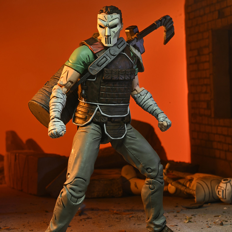 NECA 7吋 忍者龜 最後的浪人 凱西瓊斯 可動公仔