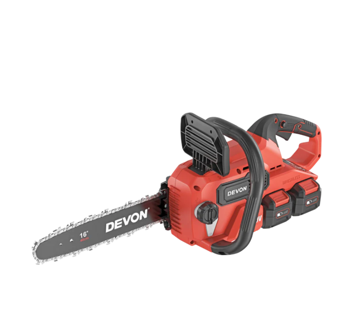 "DEVON" 大有牌40V(20VX2)無刷鏈鋸400mm(16")