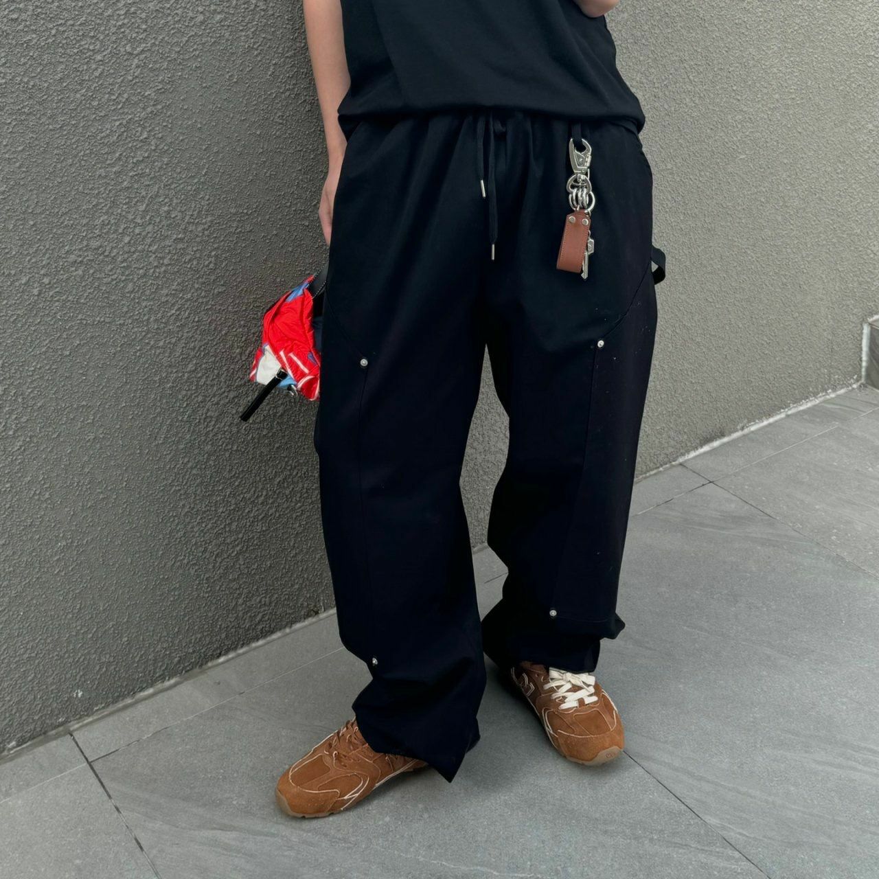 淨色鬆身褲 BY ATTENTION-173P