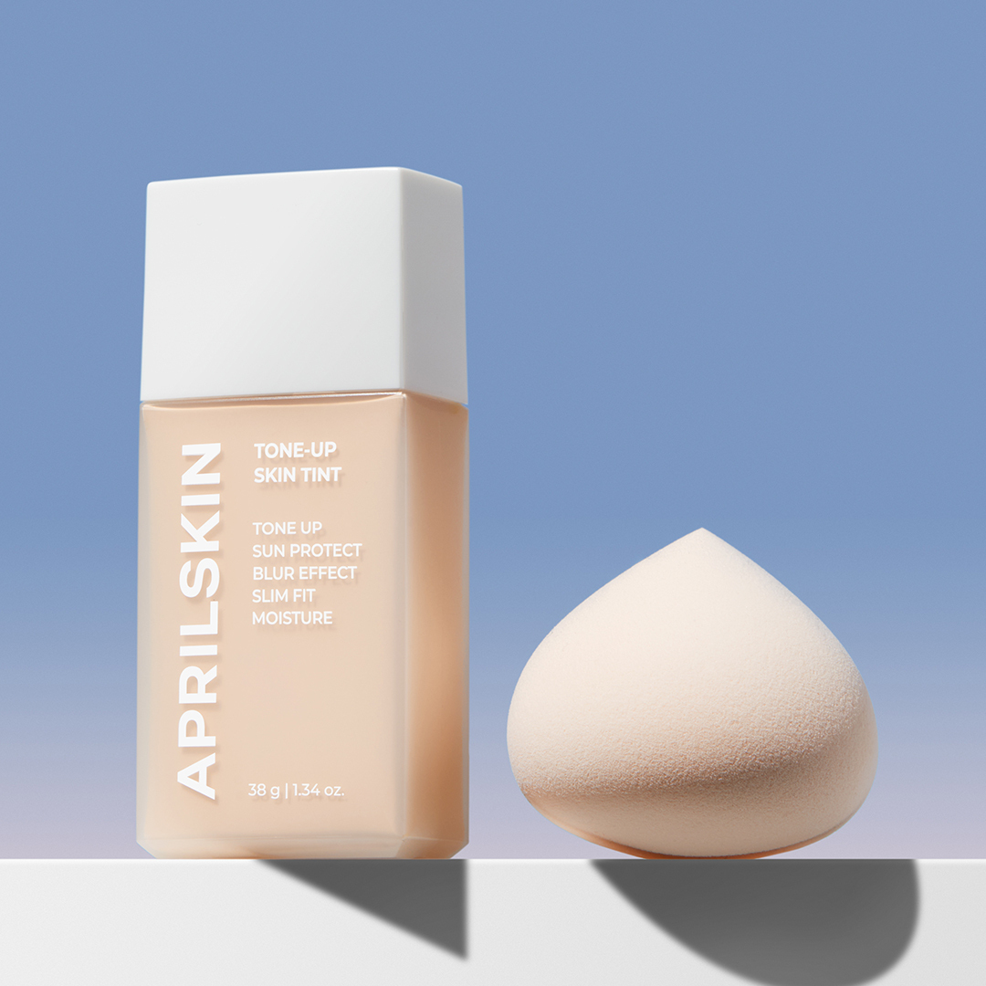 APRILSKIN 【 with sponge】Tone Up Skin Tint SPF50+ / PA ++++ 38g  (8809517414070)