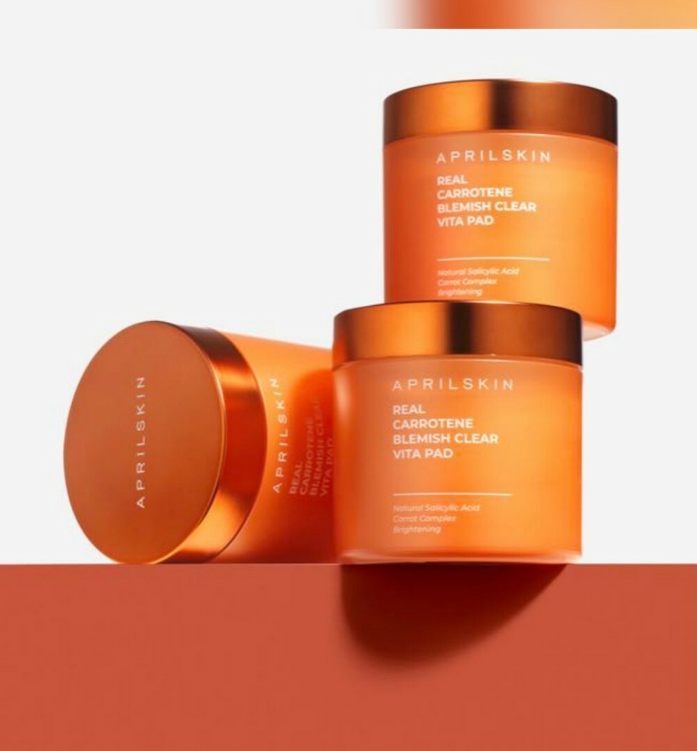 APRILSKIN APRILSKIN Carrotene Clarifying Vita Pads ( 60 pads )  random packaging8809517419242