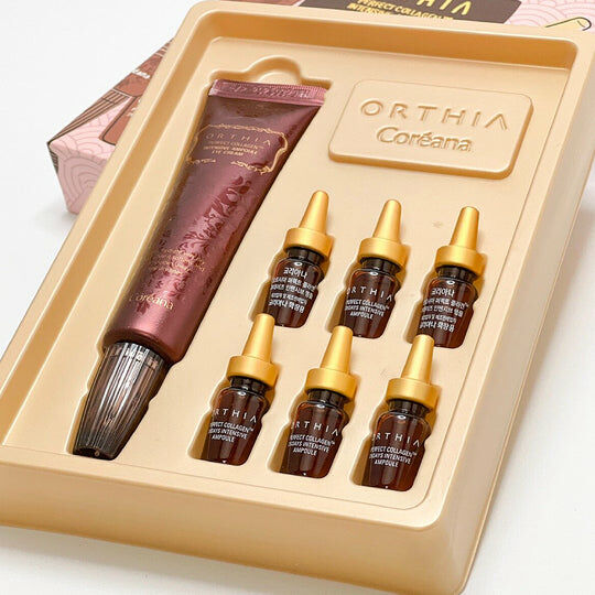 Coreana Orthia Prefect Collagen Intensive Eye Cream 30ml x 1 , Ampoule 2ml x 6 8804014243697