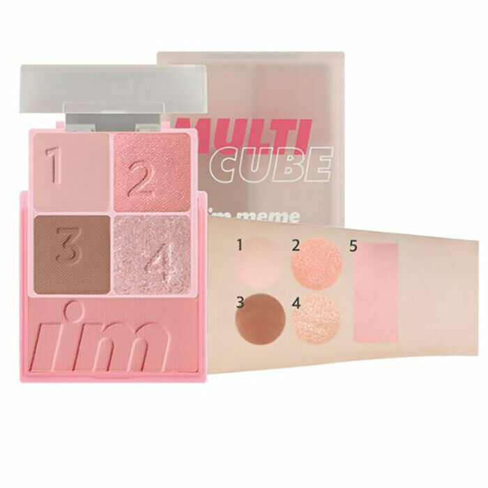 I’M MEME I'm Meme Multi Cube Eyeshadow, One Size, Pink  