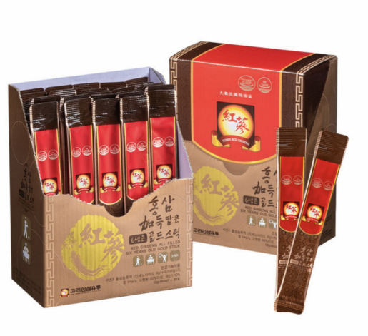 Korea. 韓國 - 六年根金裝紅蔘 濃縮飲液 (30包)（禮盒裝） 8809666181045 BEST BEFORE 25JUNE 2025
