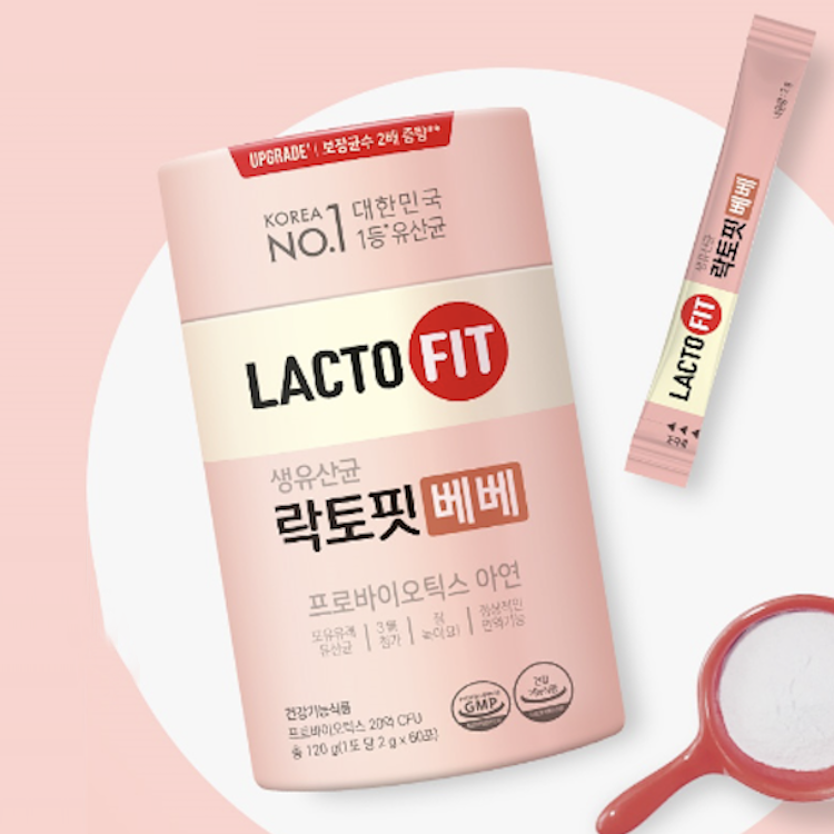LACTO-FIT 【 Latest Upgrade Slim 】Intestinal Health Probiotics Adult Slim (1 pc 60 Bars)  