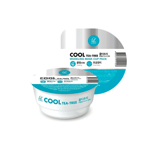 Lindsay Disposable Modelling Mask (Cup Pack) - Cool Tea Tree 28g   
