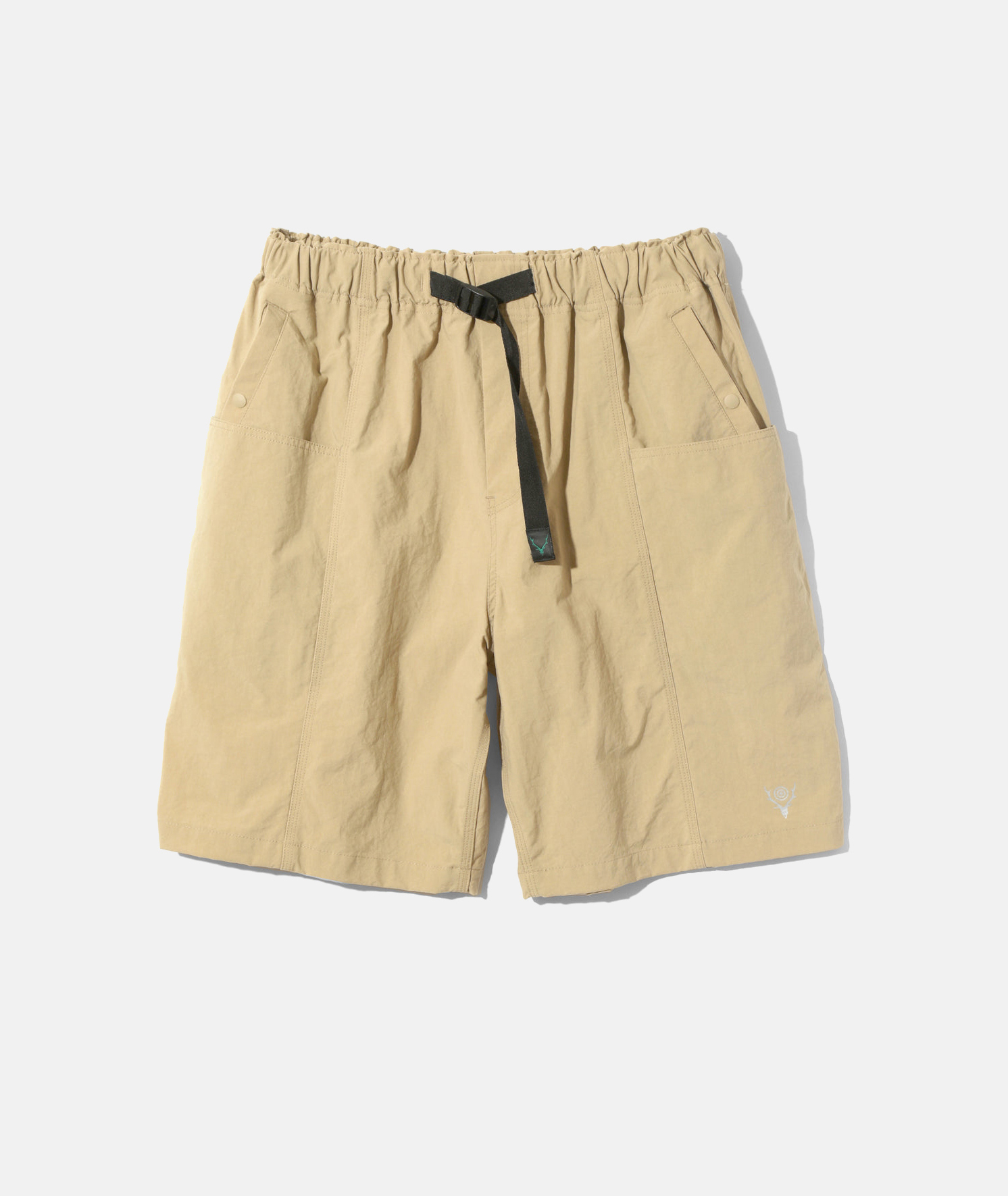 SOUTH2 WEST8】BELTED C.S. SHORT