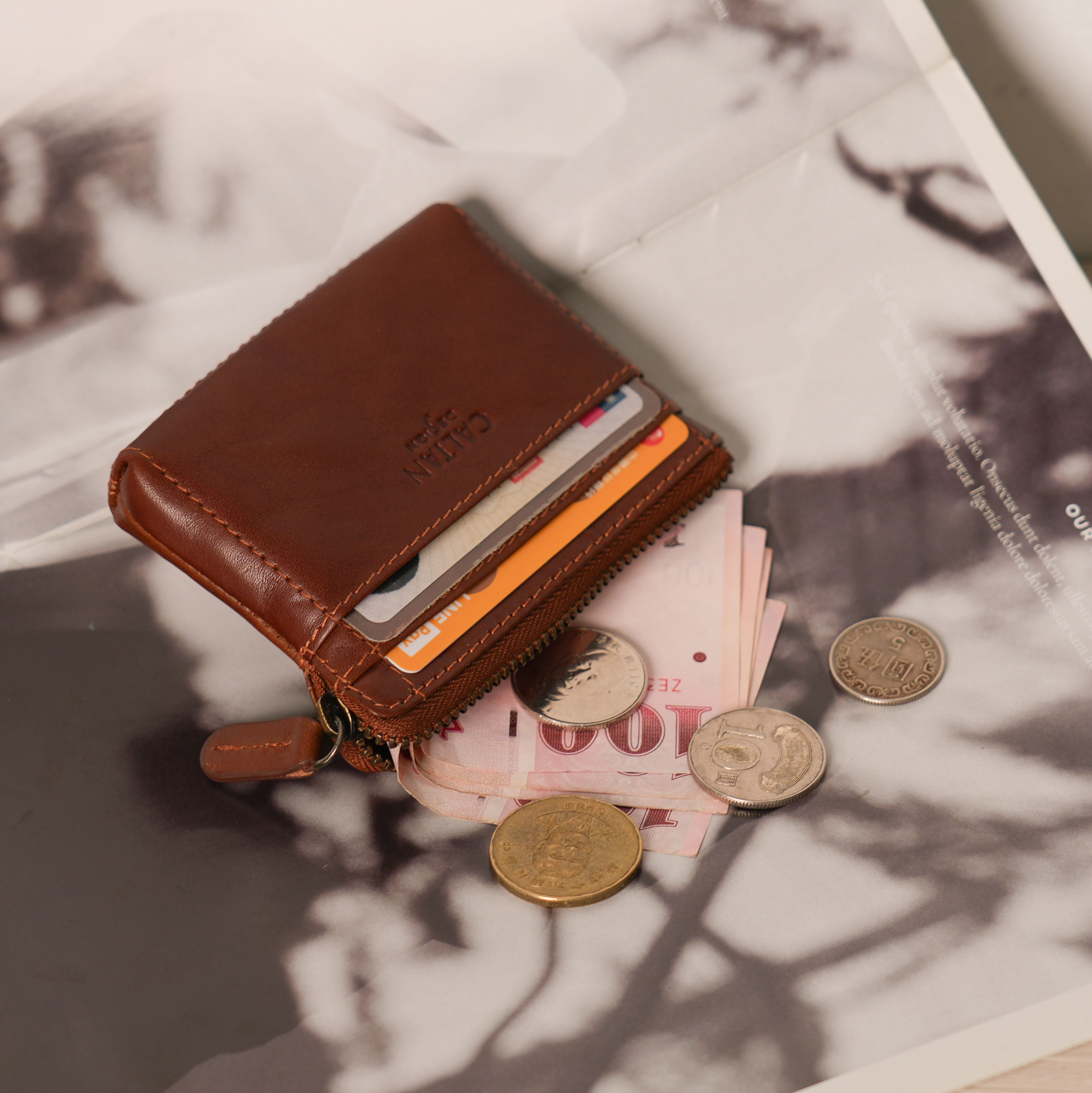 L型井字萬用零錢包-四色(075228)