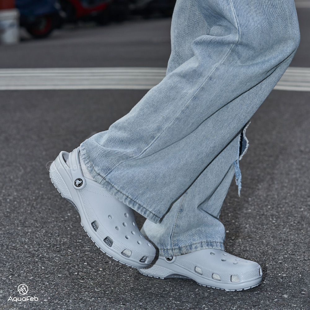 Crocs Classic ATM 男鞋 女鞋 大氣灰色 經典  洞洞鞋 布希鞋卡駱馳 涼拖鞋 100011FT
