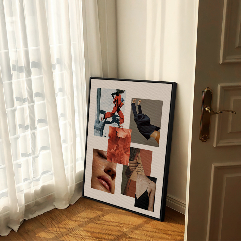《3975》現代北歐風時尚潮流擺飾掛畫