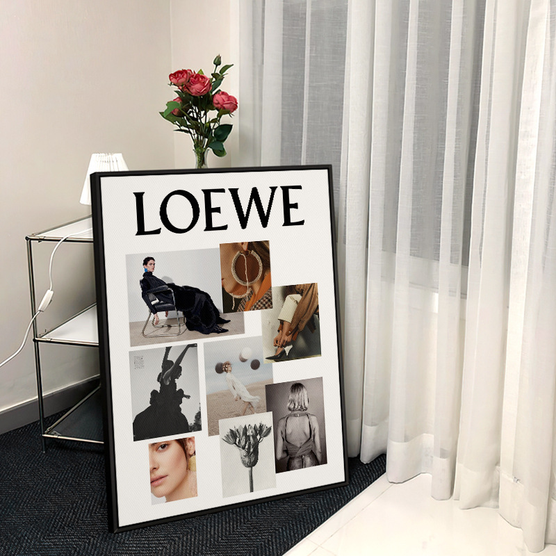 《3975》現代北歐風時尚潮流擺飾掛畫