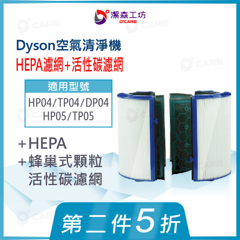 電商限定(副廠) Dyson 空氣清淨機 濾網 HP04 / TP04 / DP04 / HP05 / TP05