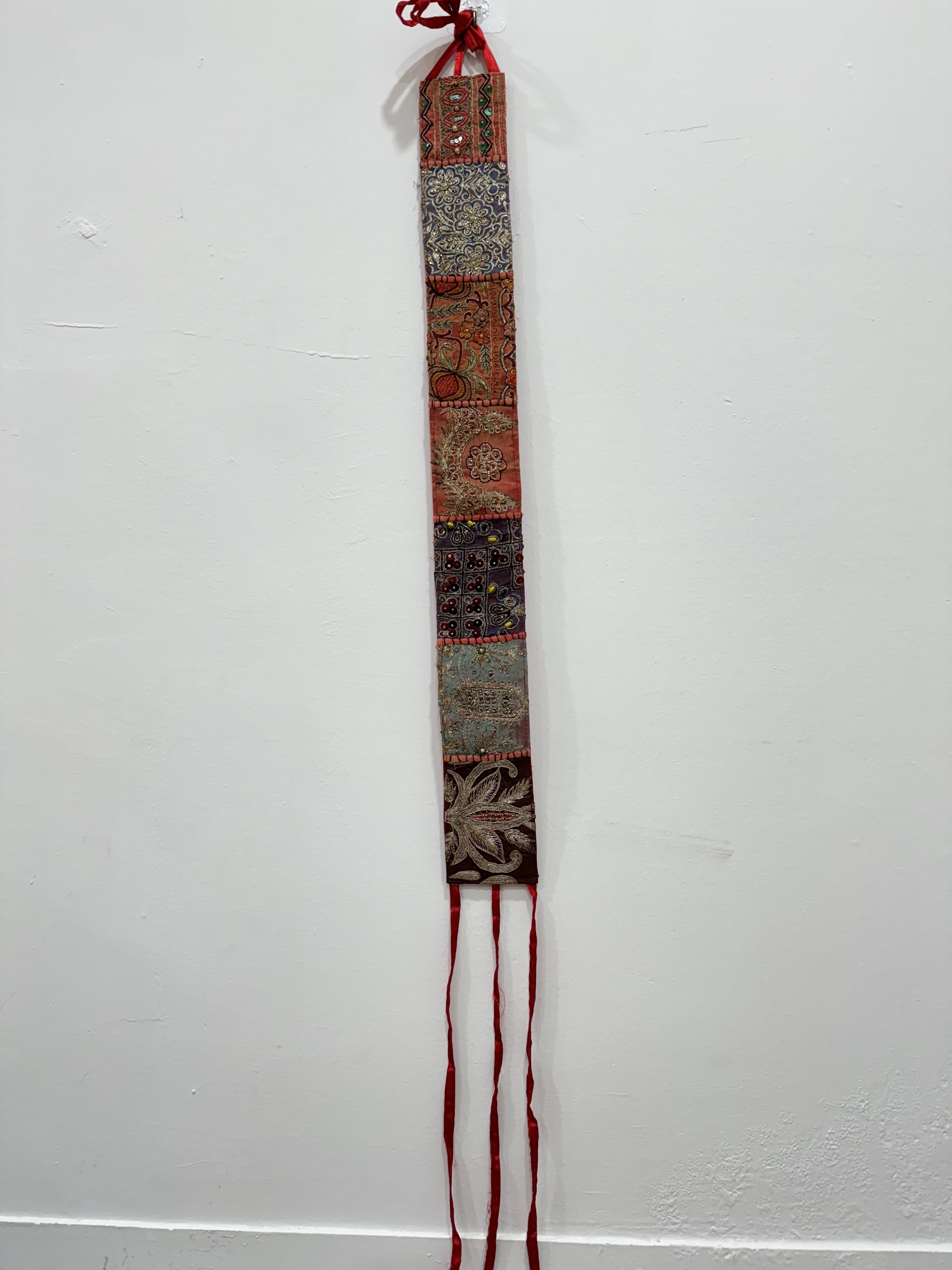 No.1民族風刺繡腰帶長153.5cm寬8.7cm