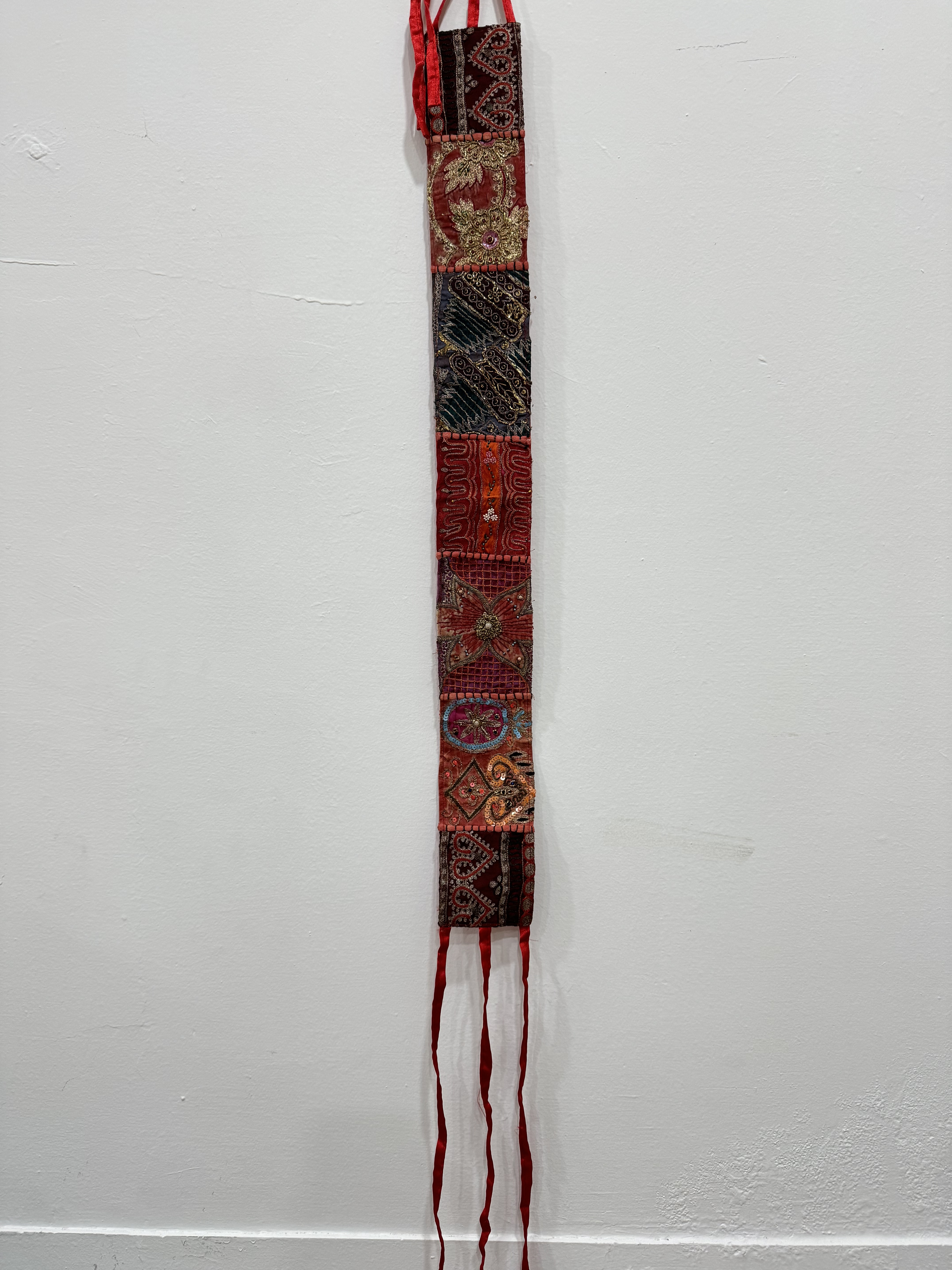 No.2民族風刺繡腰帶長153.5cm寬8.7cm