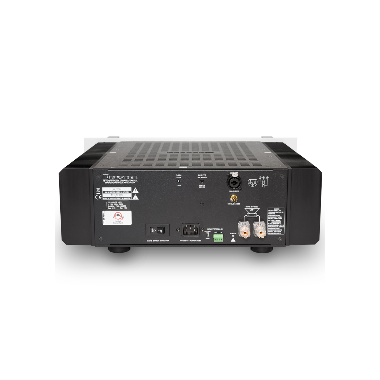 Bryston 7B³ Cubed Mono Amplifier （1 piece)