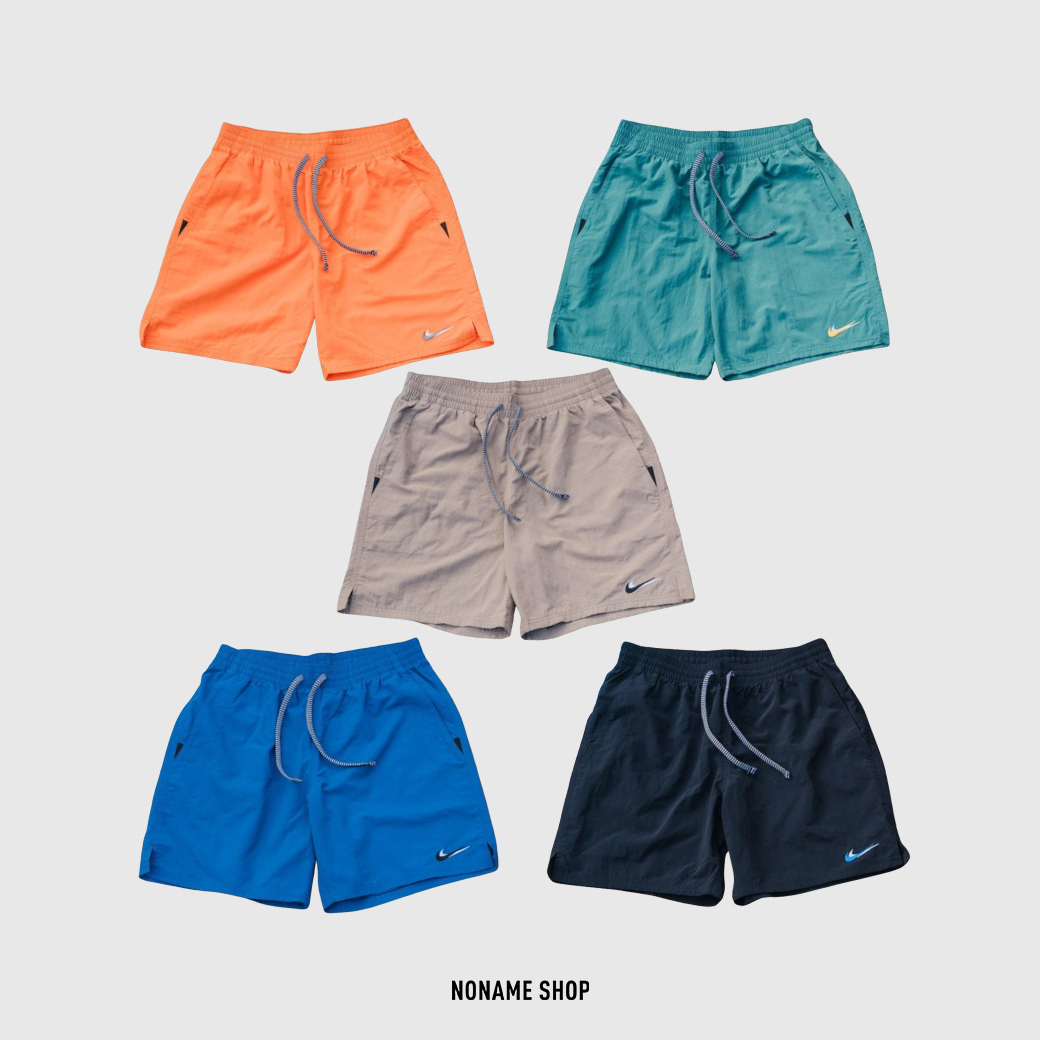 NIKE SWIM × EDIFICE 聯名 日本限定 雙SWOOSH 短褲 五色 (男款)