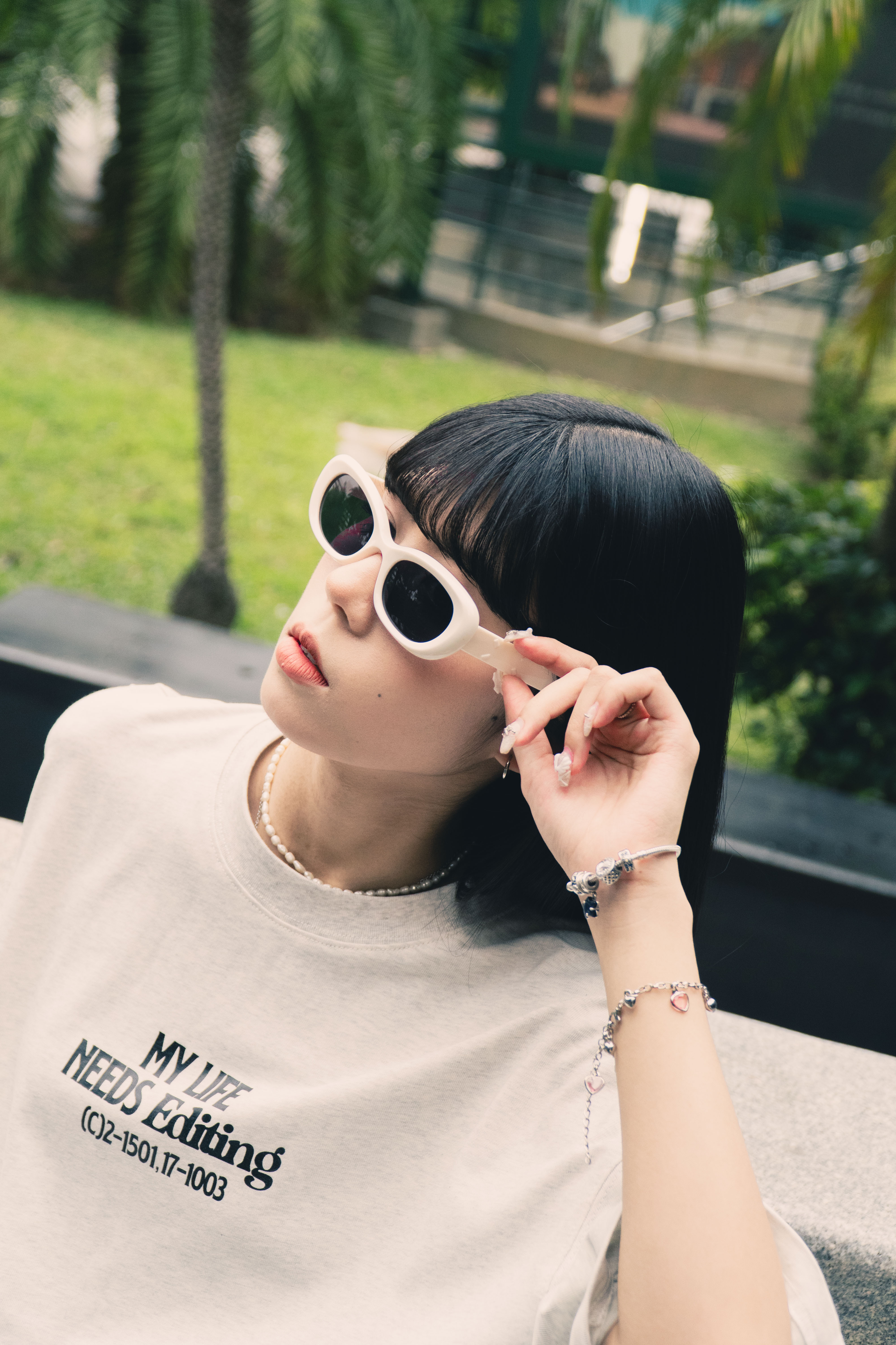 『Always_Good』橢圓 膠框 太陽眼鏡