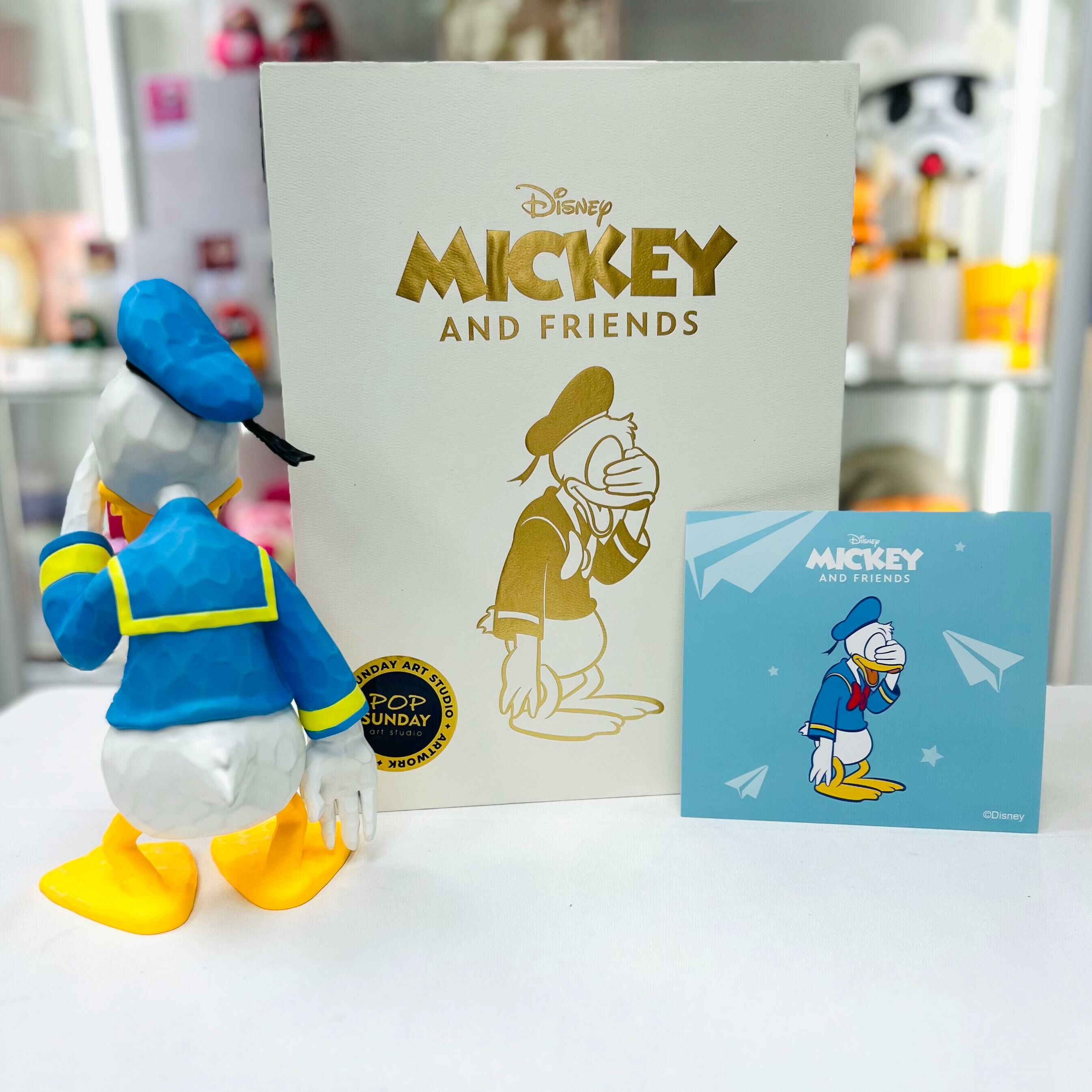 Pop Sunday x MGL Toys - 木雕家 唐老鴨 (Donald Duck)