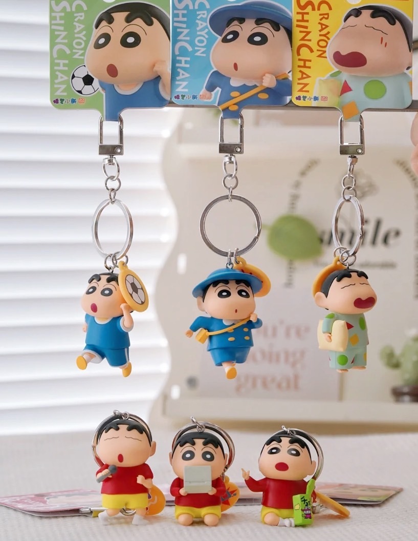蠟筆小新 小新的一天 超Q吊飾（六款）