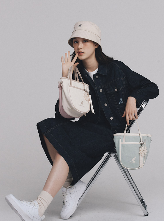 預訂｜KANGOL Blossom Canvas Tote Bag