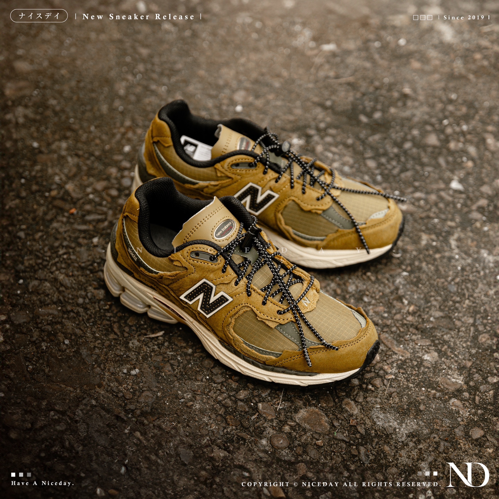 NICEDAY 現貨 New Balance 2002R 高地沙漠 男女尺寸 M2002RDP