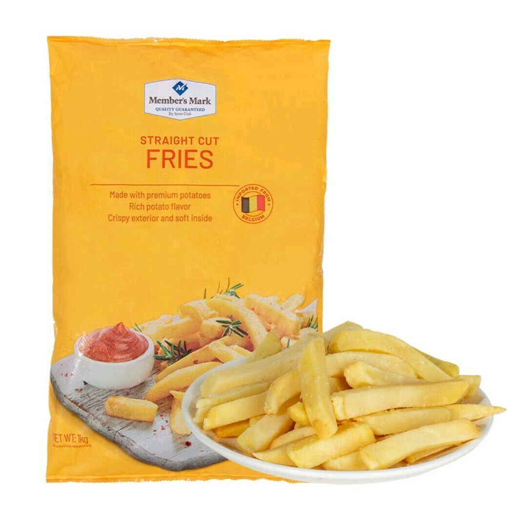 MM美國進口冷凍粗薯條1kg