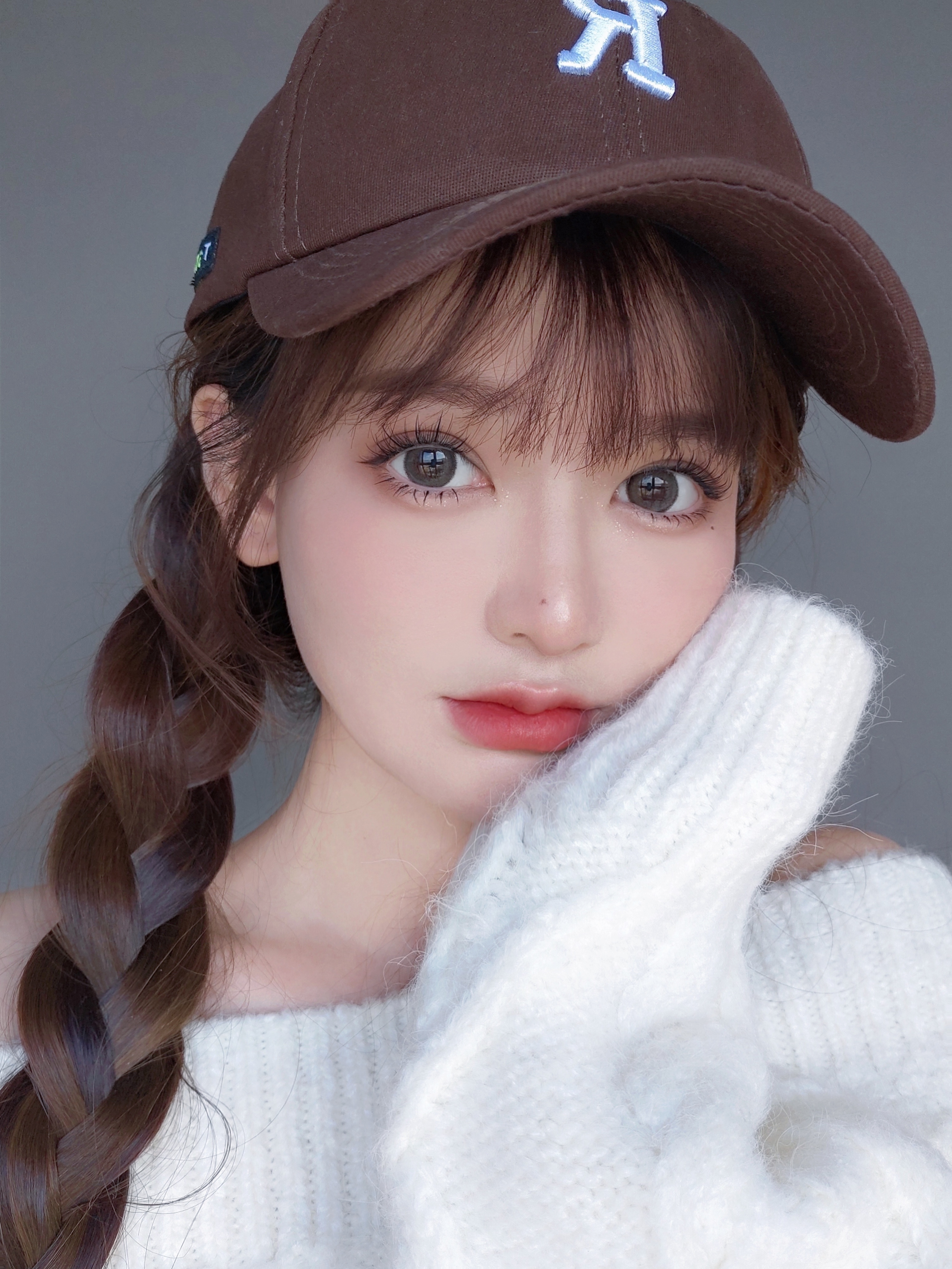 優娜可 YUNAKO 彩色月拋 蜂蜜灰1片裝