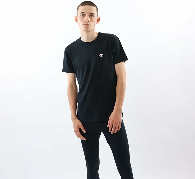 日本 Champion 吸濕速乾 Small Logo T-Shirt