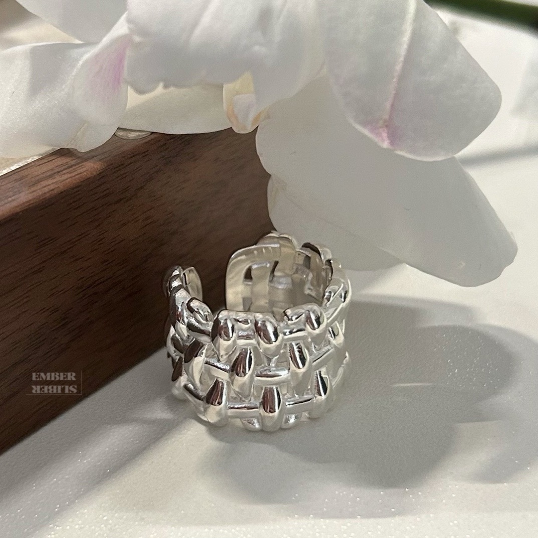 ✨✨S925 SILVER KNIT RING 🧶