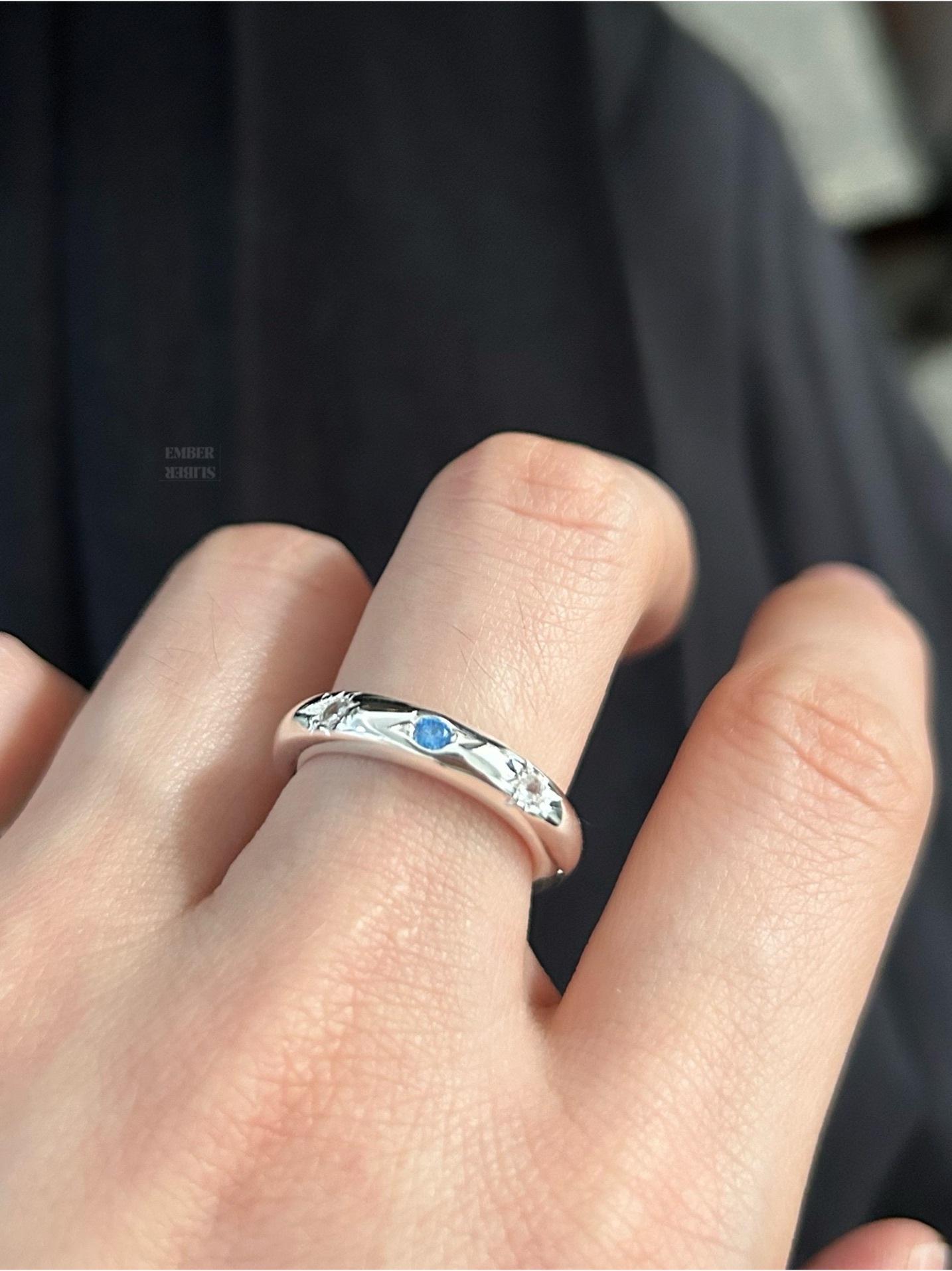 ✨✨S925 SILVER SAPPHIRE RING 💎