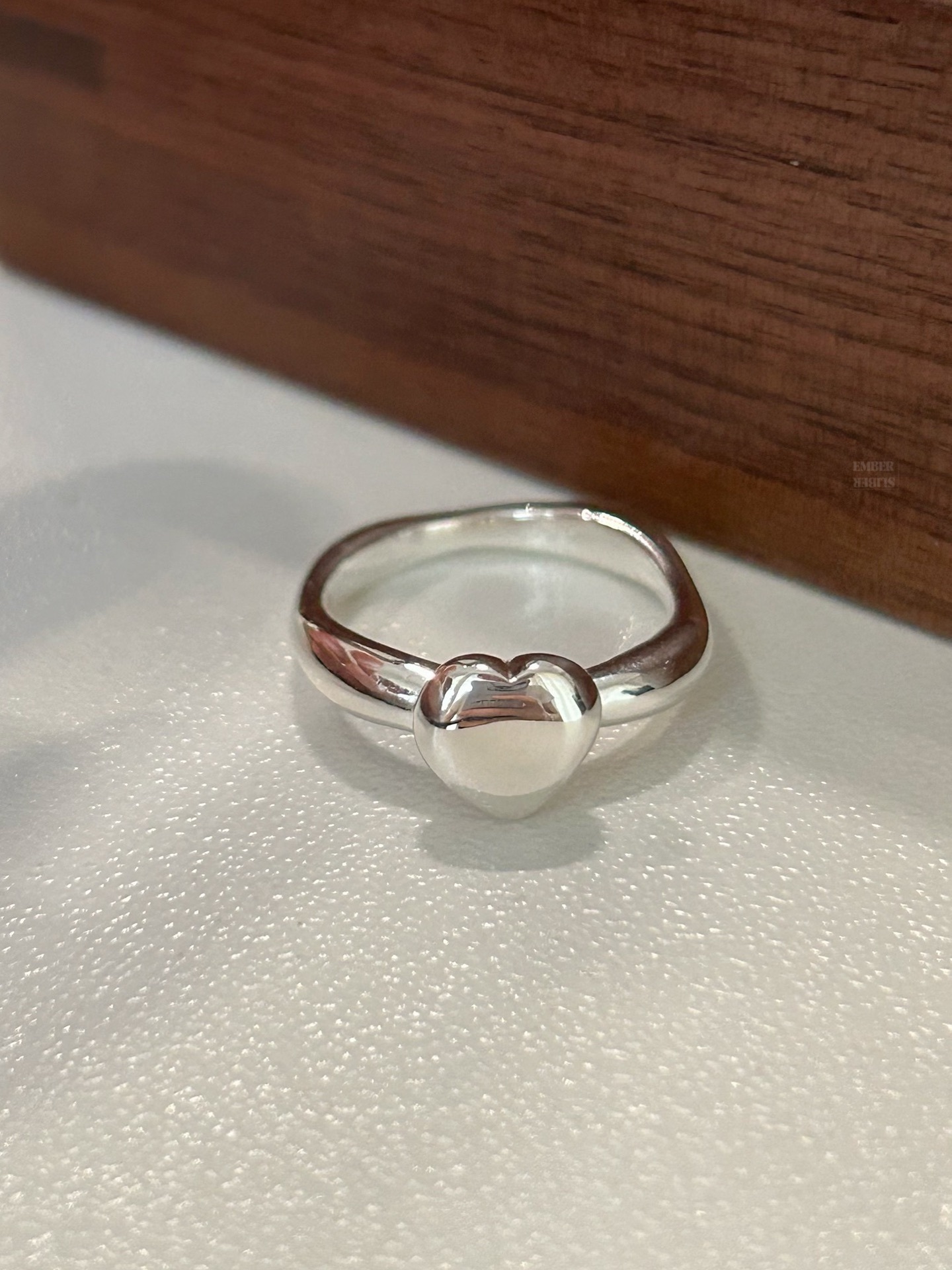 ✨✨S925 SILVER SMALL HEART RING 🩶