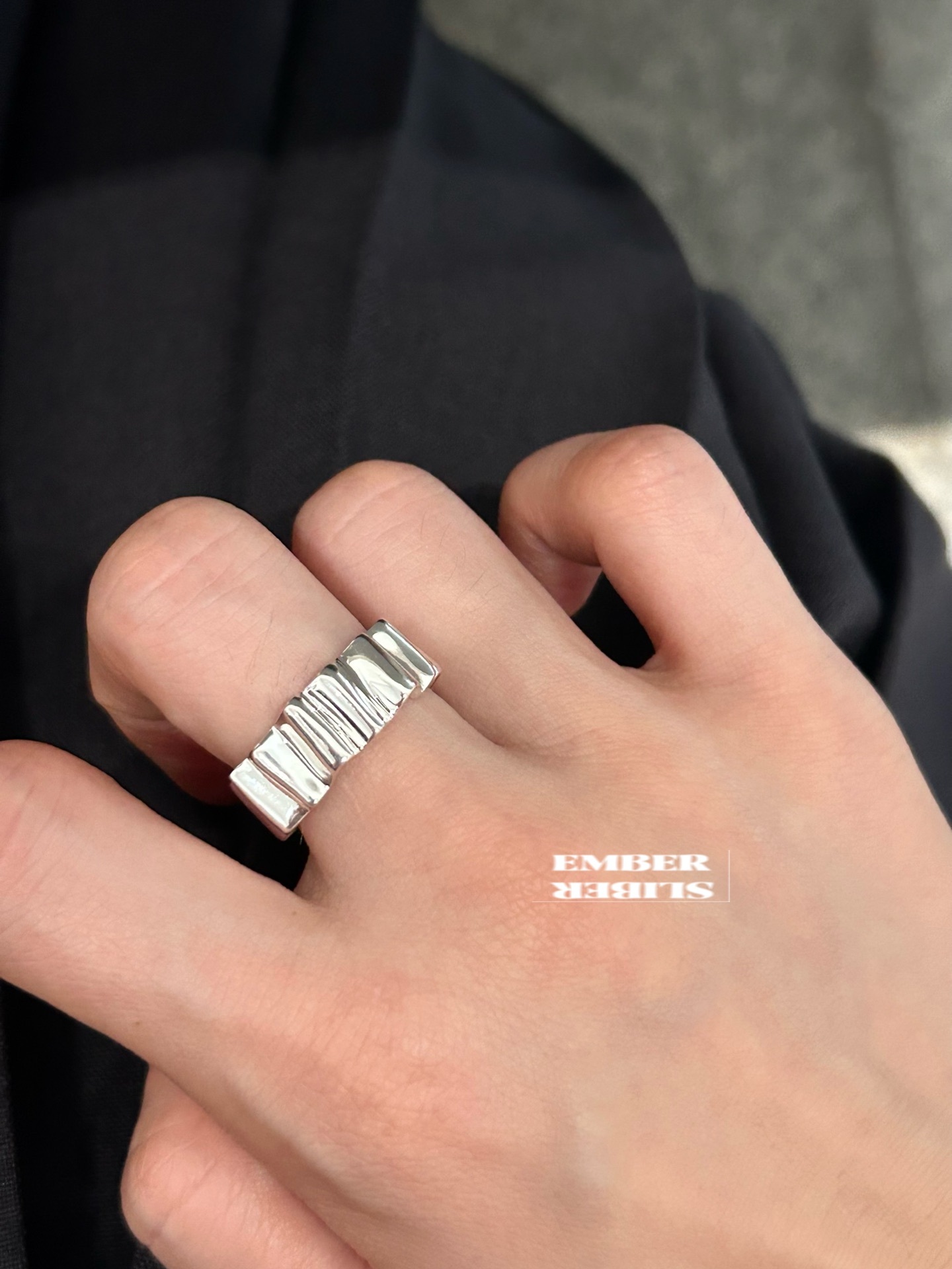 ✨✨S925 SILVER WAVE RING 🌊