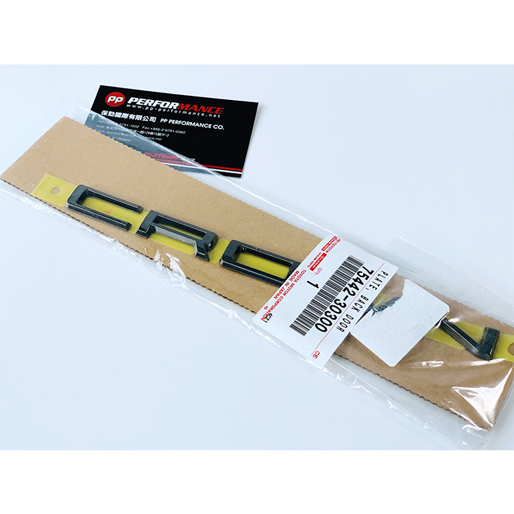 TOYOTA CROWN 皇冠 後箱尾門燻黑字樣