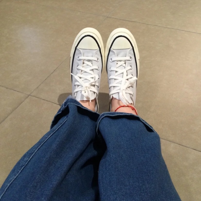 CONVERSE 1970 淺灰藍 帆布鞋 低筒 (A06528C）