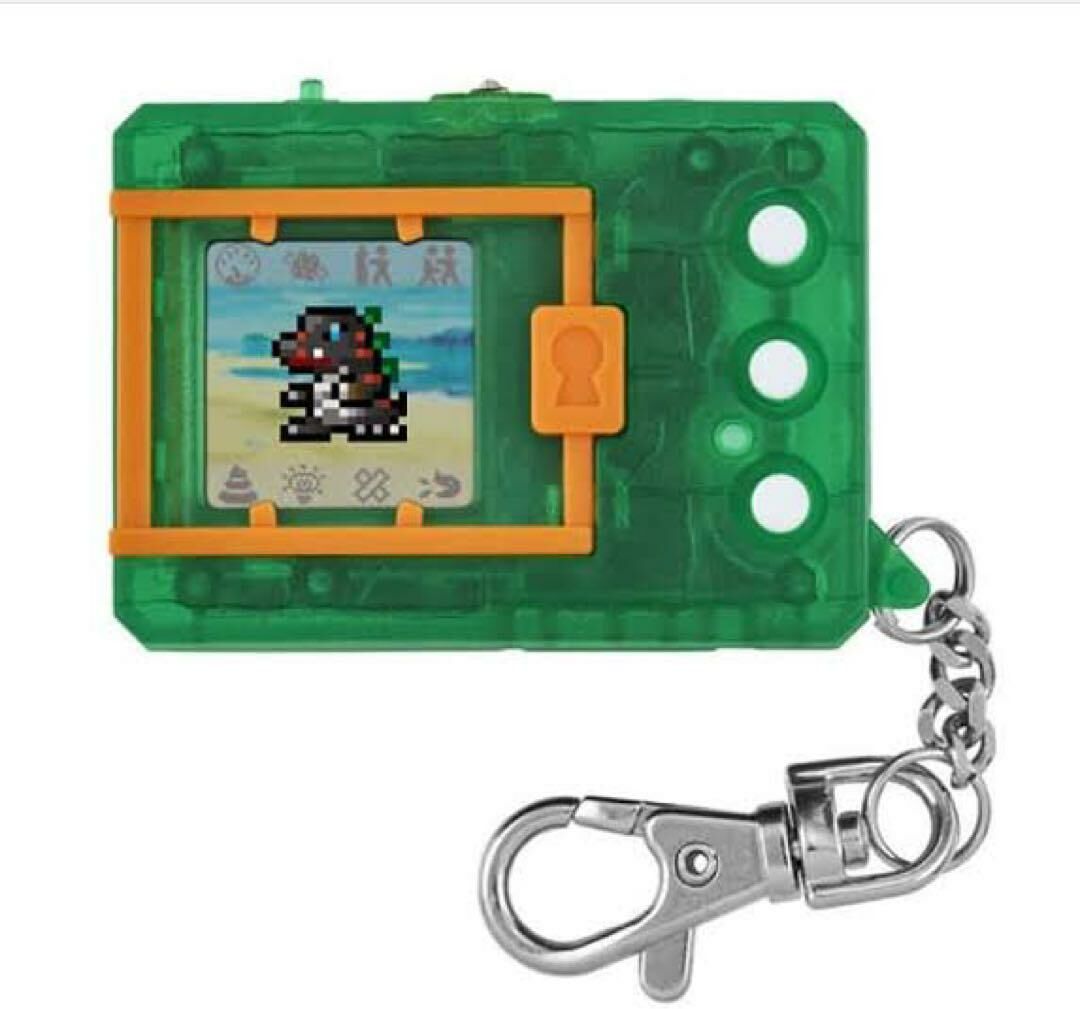 數碼暴龍機彩色系列Ver.5 (透明綠色)