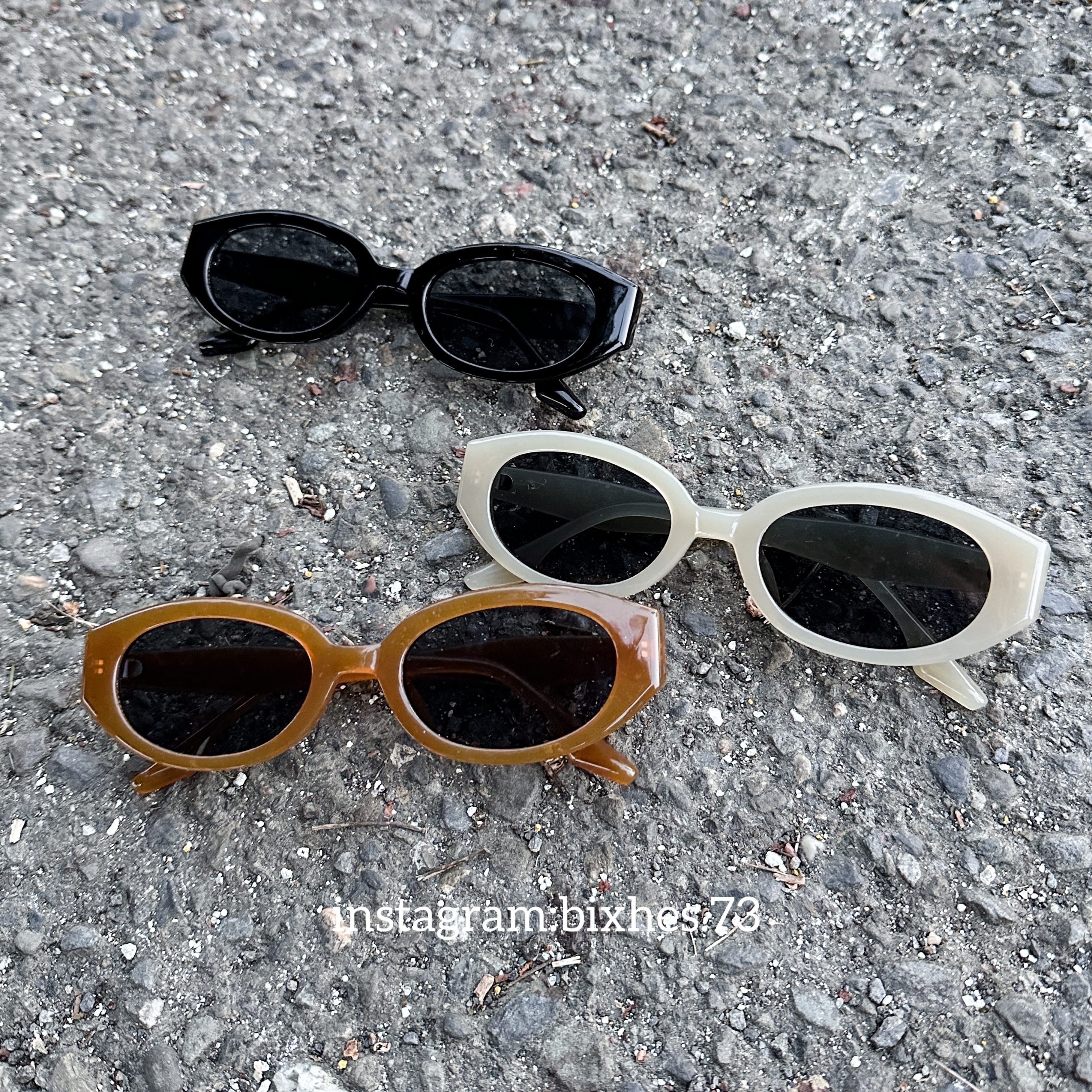 美式微貓眼墨鏡(J00018)