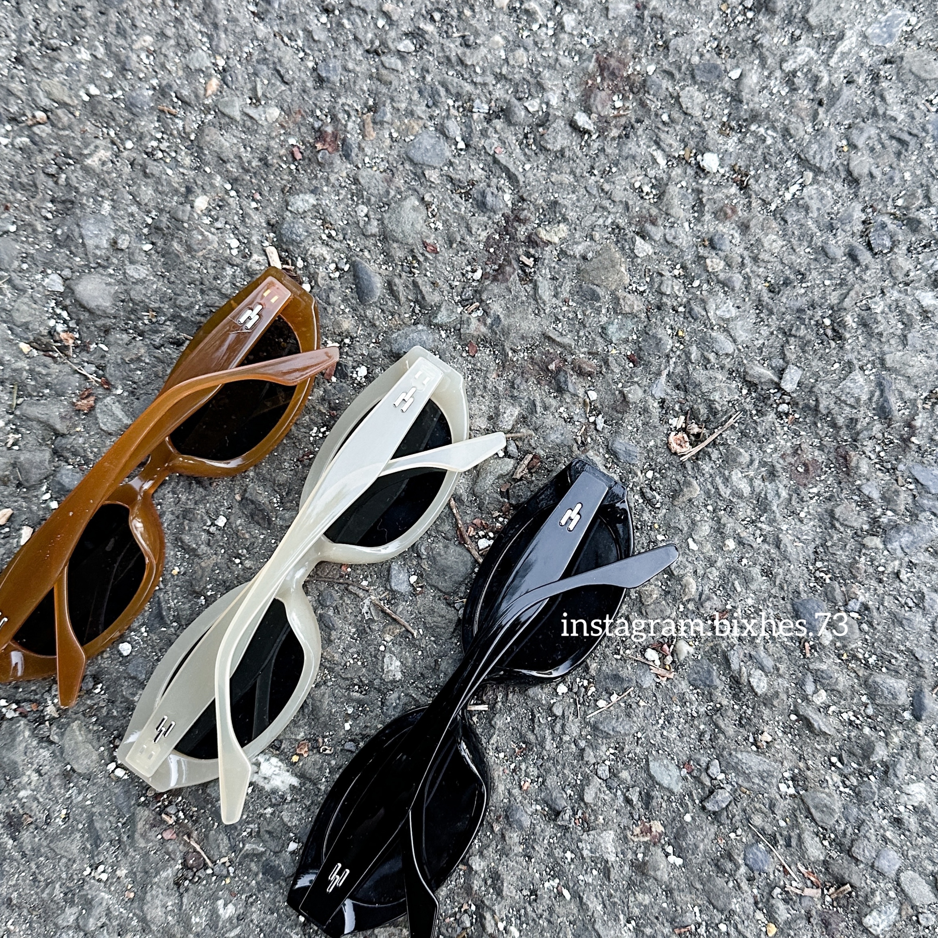 美式微貓眼墨鏡(J00018)