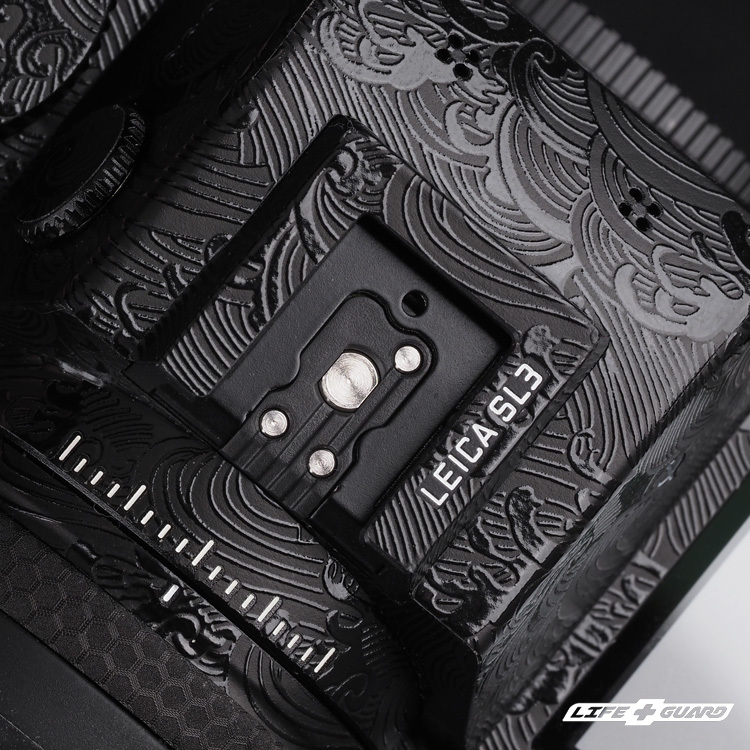 LIFE+GUARD 相機貼膜安裝示意，適用  Leica SL3