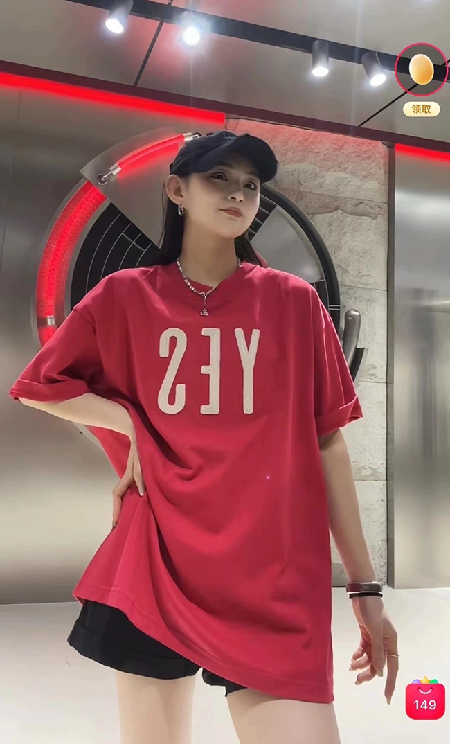 #男裝系列#壯壯男也OK!YES字體貼布繡有挺度短袖上衣-兩色(女生也可穿)