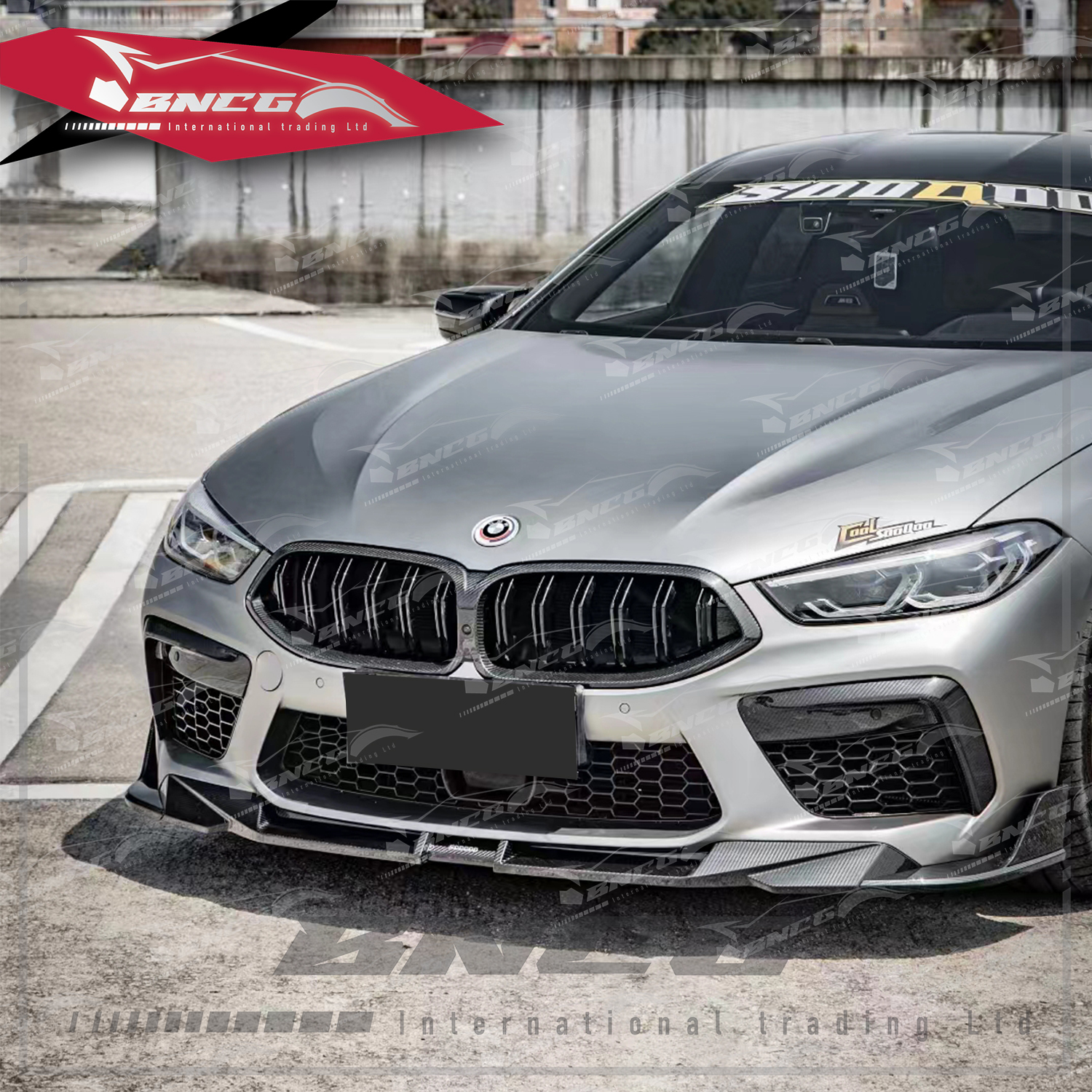 寶馬 BMW F92 F93 M8 乾碳纖維 外觀件 空力套件 SQ款 前下巴 後下巴 側裙 前保桿風口 水箱罩 前保桿包角