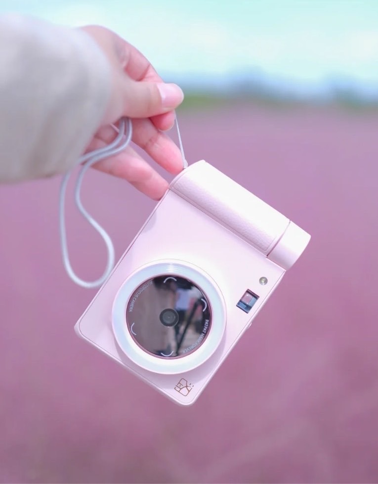馬卡龍色系 Z1拍立得相機 櫻花粉 天空藍 2色