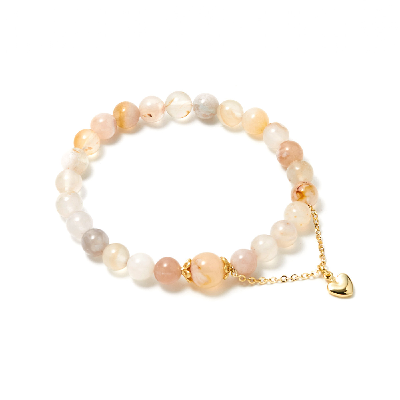 平價飾品,瑪瑙,愛心,水晶手鍊