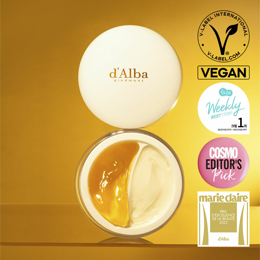 [ dAlba ] White Truffle Double Serum & Cream