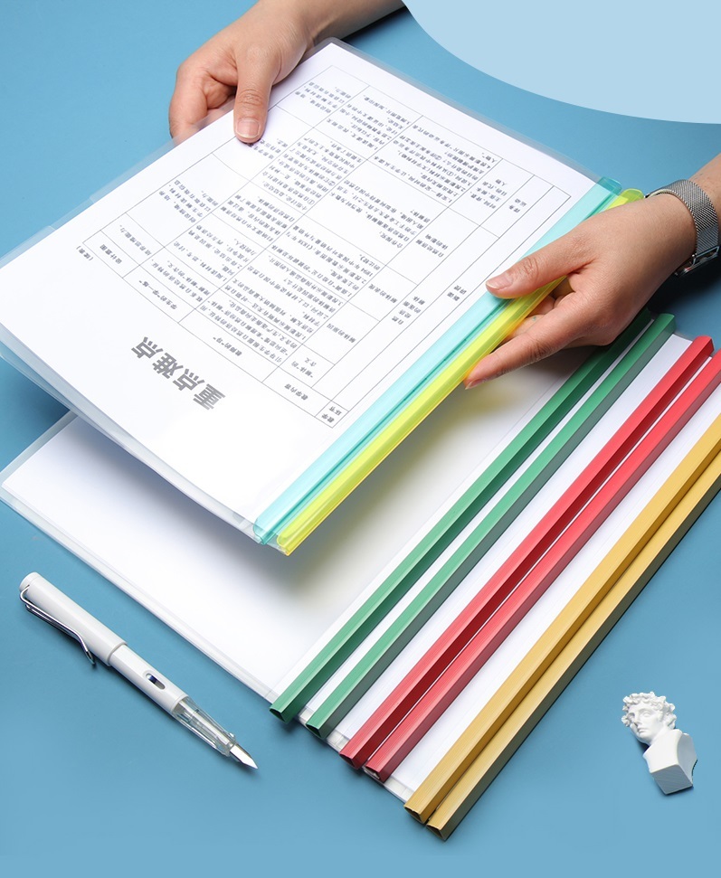 諾雅抽杆夾A4資料夾 50個 (1kg)