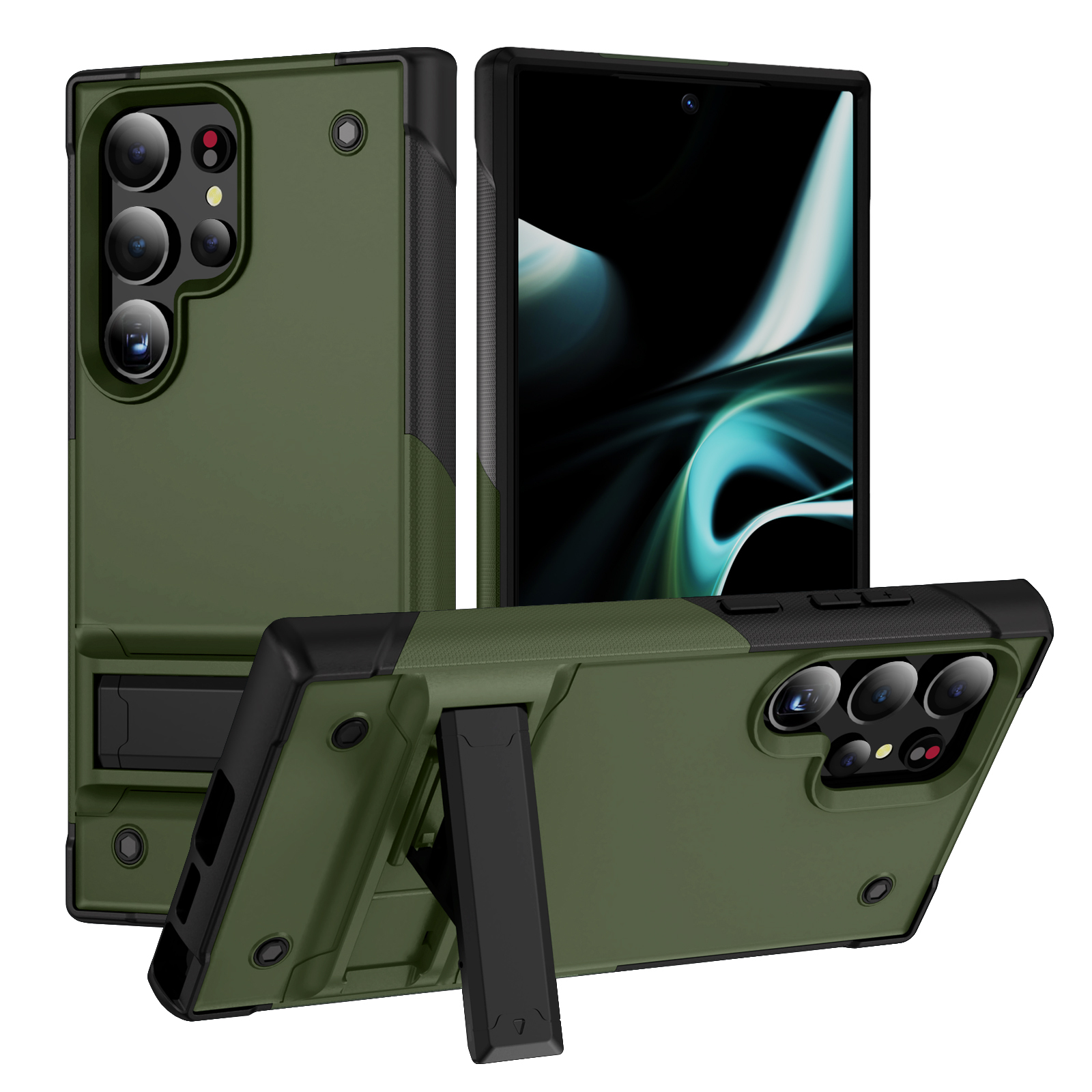 XPRO - Kick Stand Armor - Samsung S25 Ultra Case 高度防撞支架手機保護殼