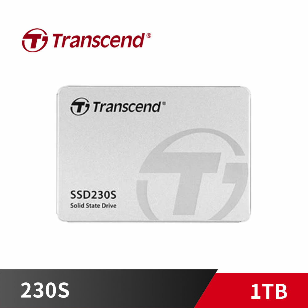 《限量》創見 SSD230S - 1TB / 7mm TLC 【讀560MB/s 寫520MB/s】鋁殼 5年保
