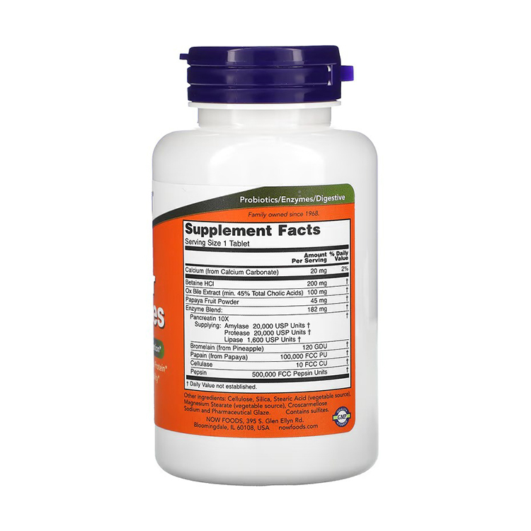 NOW Foods, Super Enzymes, 90 Tablets
