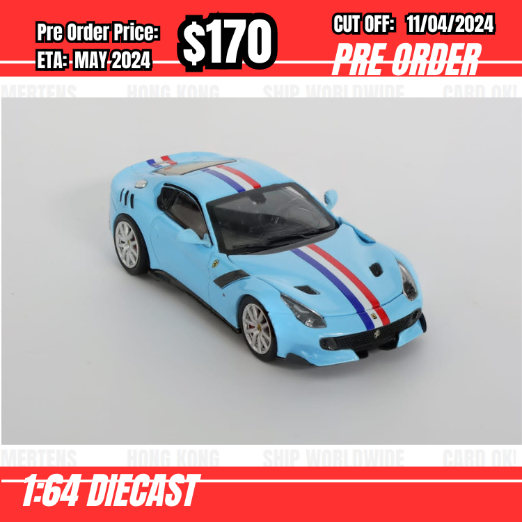 RS-$170  * Stance Hunter * 1:64 F12 Tour de France Baby Blue [OD09/04]