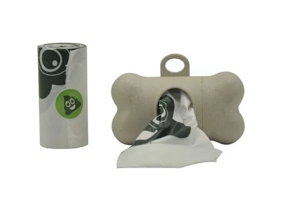 M-Pets 天然竹製拾糞盒連袋