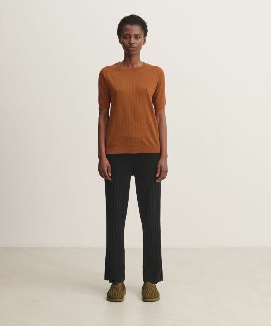 FUB 針織衫 (大人款) POINTELLE TEE-RUST